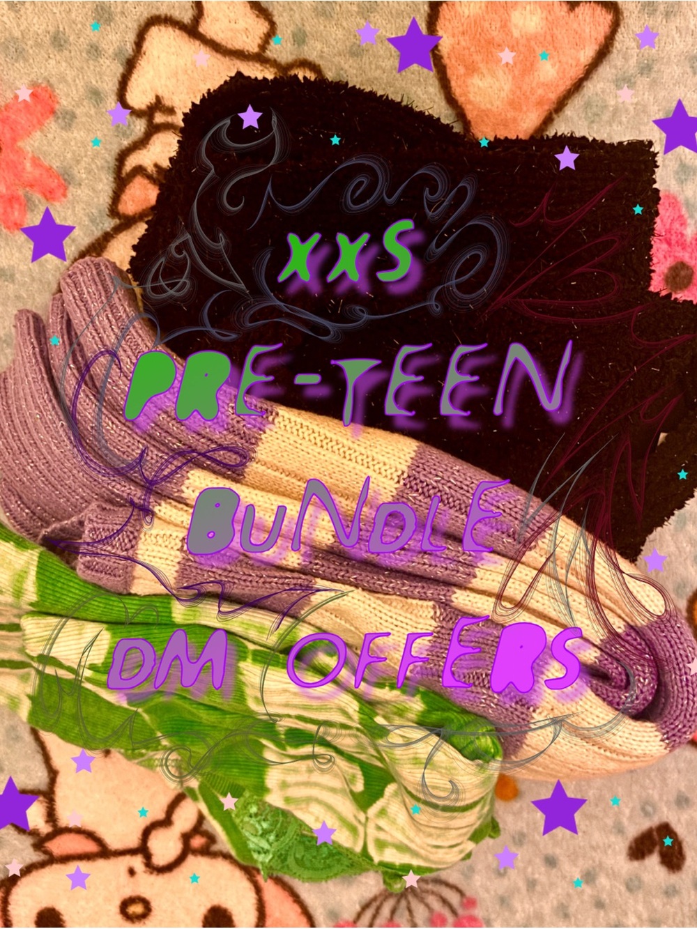 Justice bundle deal - 3 Pair Set for PRETEENS! 🦄🌈💗